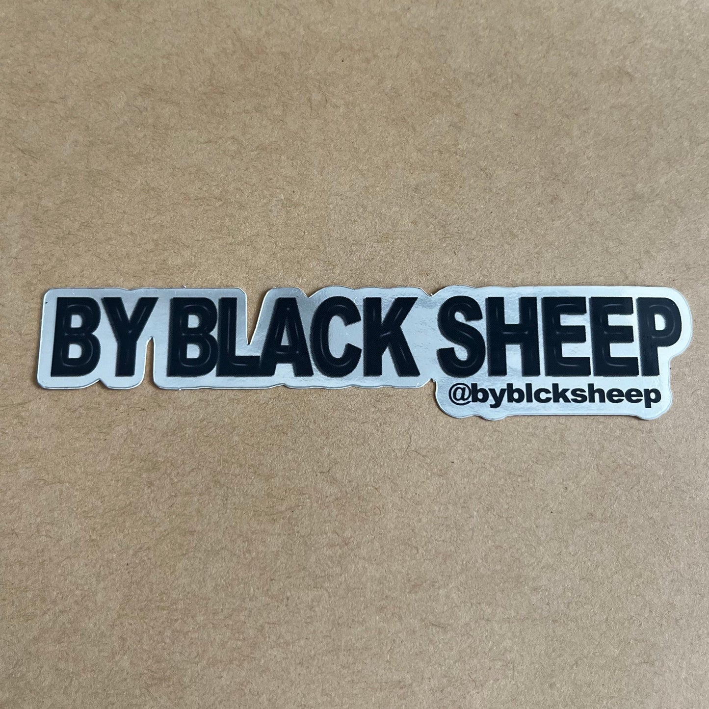 BY BLACK SHEEP Sticker