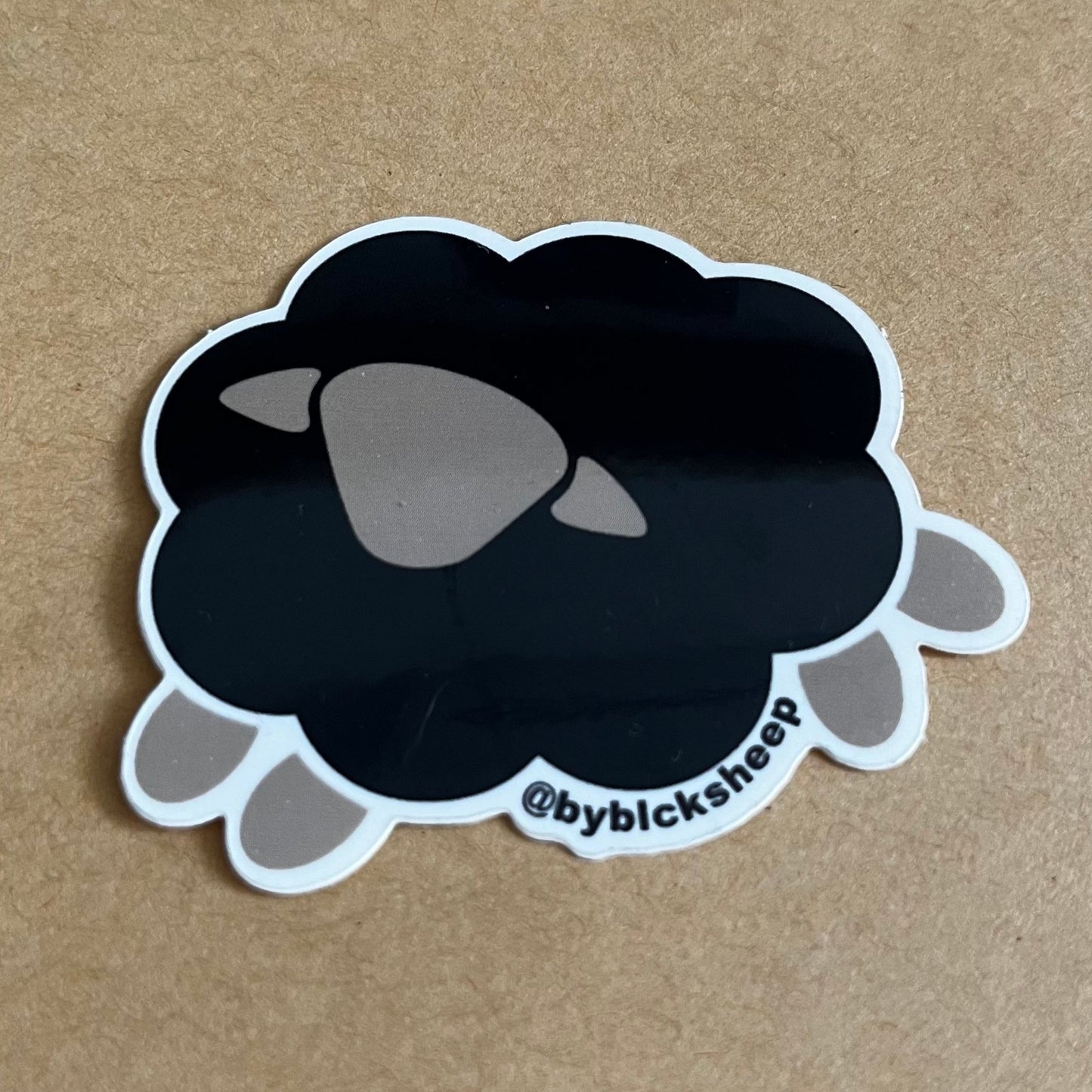 By Black Sheep Logo Sticker