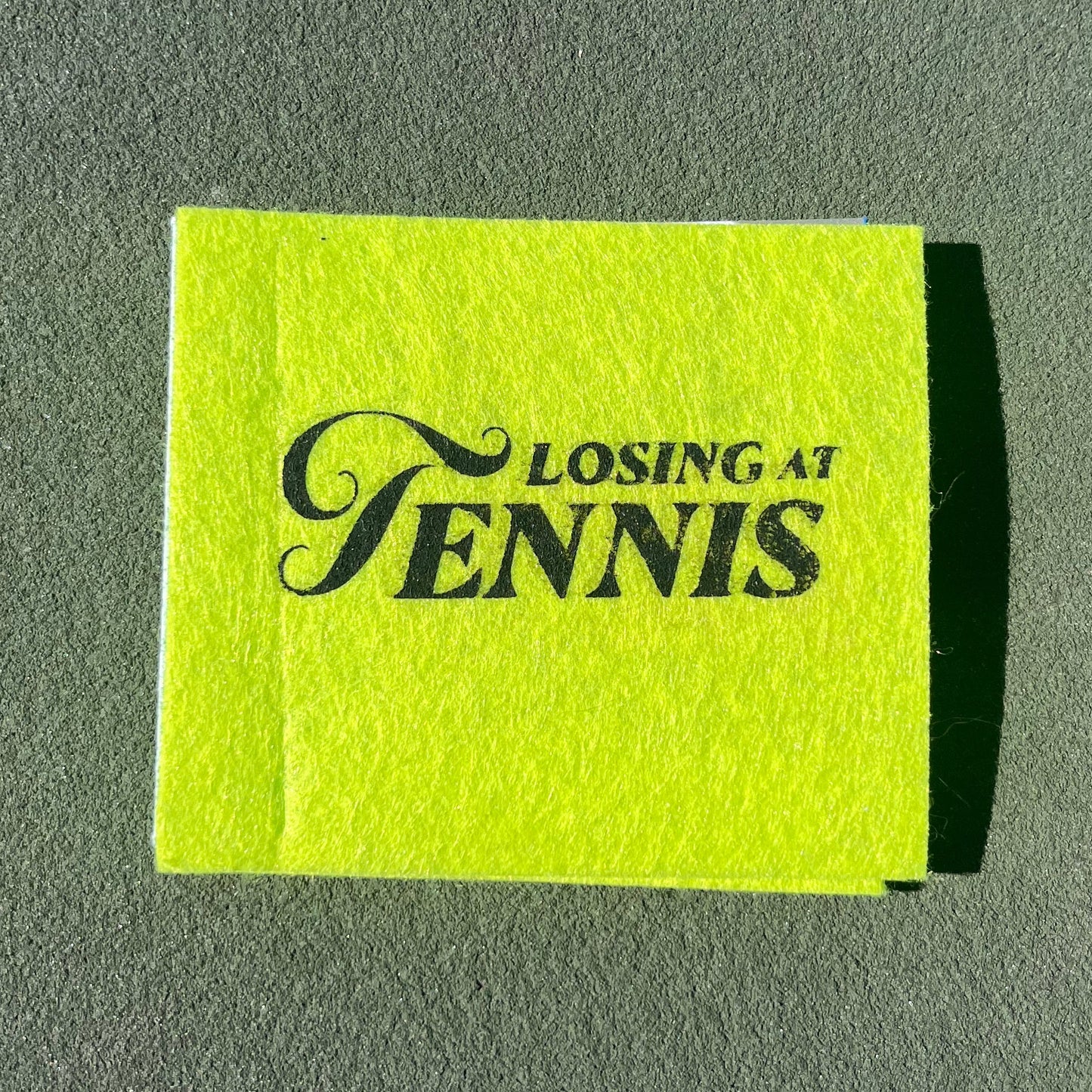 Losing at Tennis Second Edition