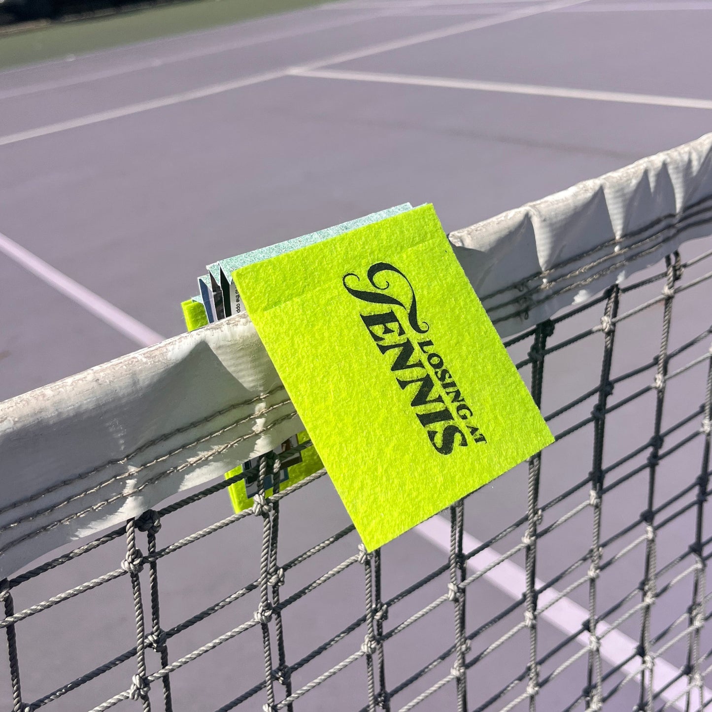 Losing at Tennis Second Edition